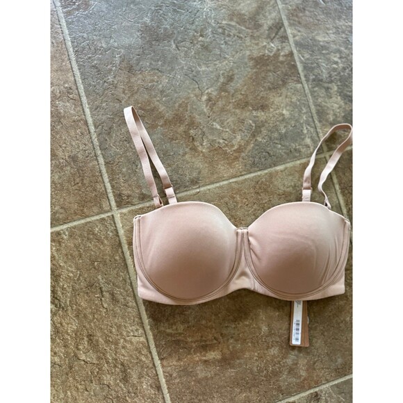 Skims Fits Everybody Strapless Bra Clay Size 32D - Picture 2 of 6